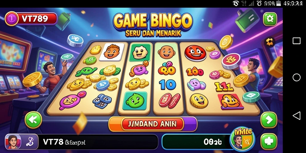 Tampilan gameplay Bingo yang seru di VT789.